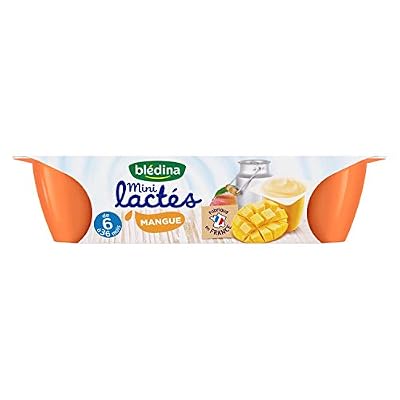 Blédina 24 Mini Lactés Mangue (4 packs de 6)