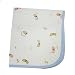 BXT Multiuse Animal Print Cotton Waterproof Infant Diaper Changing Mat Washable Urine Mats Portable Baby Changing Pads Cover Burp Nursing Incontinence Pads -115*70CM