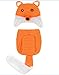 Fashionwu Baby Girls Boy Newborn Knit Crochet Mermaid Minnie Clothes Photo Prop Outfits 0-6M,FOX