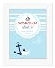 Personalised Boys Nautical Meaning of Name Print, Baby Boy Gifts, Personalised Christening Gifts