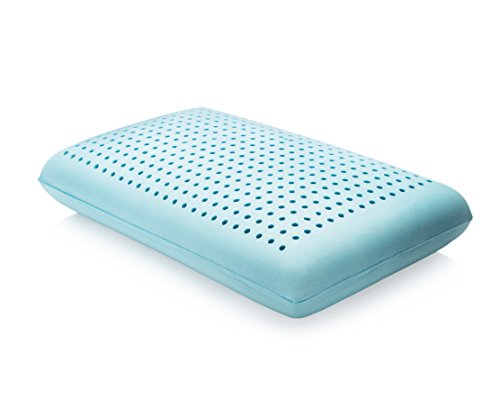 Luxuriöses Kopfkissen mit Gel Viscoschaum (Memory Foam) von MemorySoft – Kaltschaum Nackenstützkissen (schlafkissen) mit Belüftungslöchern und Bambusüberzug - 3