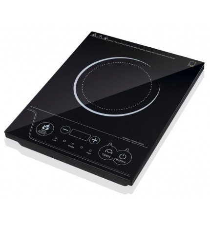 Dalkyo MB-42 Cocina de inducción digital 1 fuego portátil, 2000 W, Otro, Negro