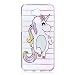 Produktbild HuaWei Honor 6A Silikonhülle, MEETER Ultra Slim Dünnen Bunte Muster Weich Flexibel Durchsichtig Klar Crystal Clear TPU Gummi Case Cover Tasche Bumper für HuaWei Honor 6A - Einhorn