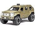 Metro Toys & Gift® George Patton SUV | 1:24 Scale | Big Size Die-cast Model Alloy Metal Pull Back Toy car for Kids with Openable Doors & Light, Music Toy Vehicle for Kids 【Colors as Per Stock】