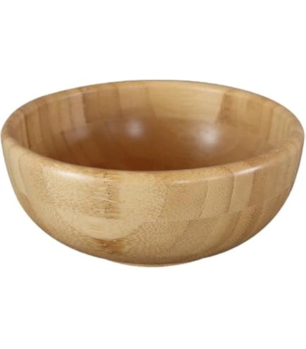 Kesper Obst- & Salatschale mit Besteck & Deckel aus Bambus 26 cm, Hhe 11  cm, Salat Schssel aus Kunststoff, Weiss, 32620 : Amazon.de: Kche,  Haushalt & Wohnen