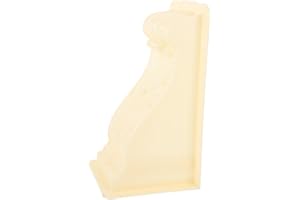 Happyyami Beam Mold Molds Circle Stencils Casting Mold for DIY Villa Corbel Casting Mold DIY Corbel Casting Mold Corbel Concrete Casting Mold for Villa Decorative Corbel Casting Mold Plastic