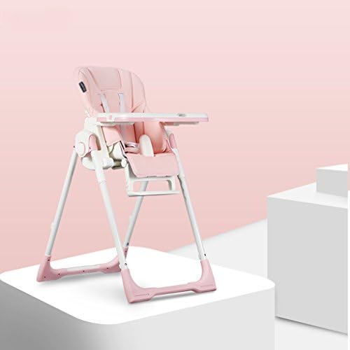 Multifunctional Baby Dining Chair Portable Foldable Baby Seat Children Eat Dinner Table Chair Chair ( Color : Pink )