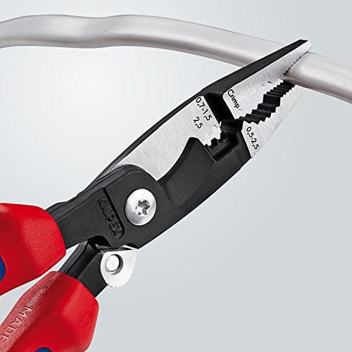 KNIPEX 13 92 200 – Elektro-Installationszange mit 6 Funktionen 200 mm - 3