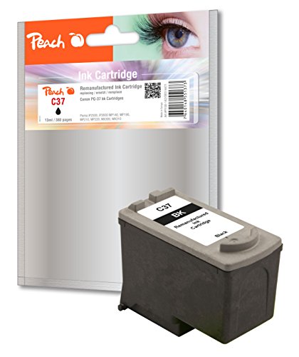 Preisvergleich Produktbild Peach Druckkopf schwarz kompatibel zu Canon PG-37