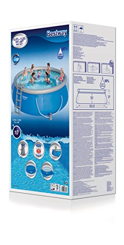 Bestway Fast Set Pool Set mit Filterpumpe + Zubehör, 457 x 122cm - 8