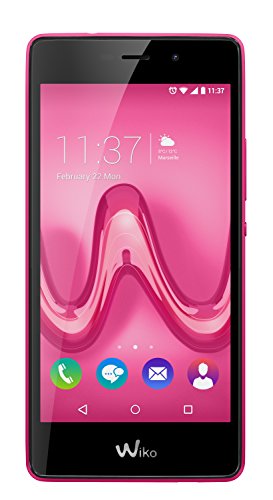 Wiko Tommy Smartphone d  bloqu   4G  Ecran  5 Pouces - 8 Go - Simple Micro-SIM - Android 6 0 Marshmallow  Rose