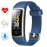 【Notificación de llamadas y mensajes】Nunca perderá una llamada o un mensaje. El Pulsera Inteligente vibrará para avisarle si su teléfono recibe una llamada, mensajes SMS y SNS, incluidos Facebook, Twitter, WhatsApp, Linkedin, Messenger, etc. Sistema de soporte iOS 8.0 o superior, Android 4.4 o superior.(Nota: no puede funcionar con Huawei P8, P8lite, Samsung J3, J5, teléfono inteligente con Windows, iPad, PC o tableta.)