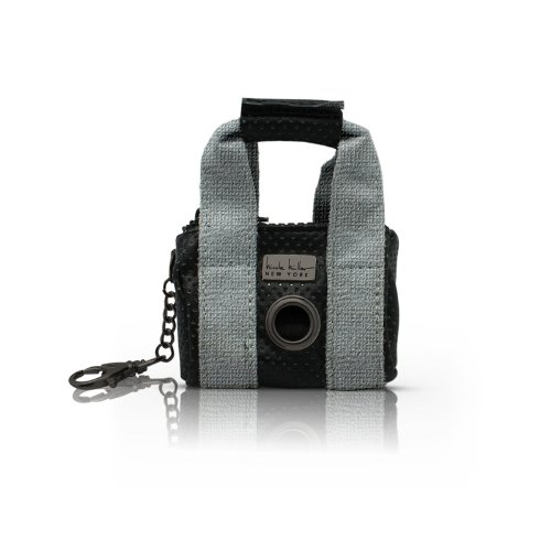 Preisvergleich Produktbild Nicole Miller Pet Tasche Spender, grau, 2-farbig