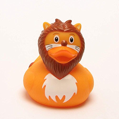 HC-Handel 913213 Vinyl Badeente Löwe Gummiente 9 cm - 2