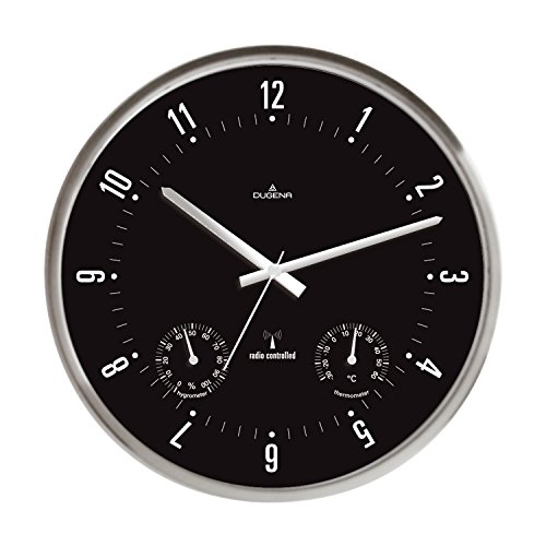 Dugena Funk Wanduhr Analog Quarz 4277449