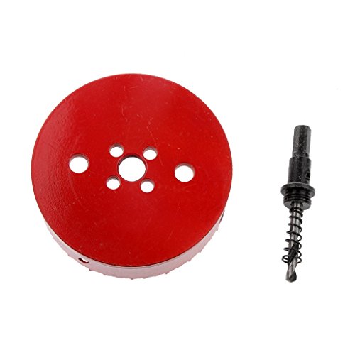 Gazechimp HSS Bi Metall Lochsäge Bohrkrone Trockenbau Dosenbohrer Lochsägen 110mm - 6