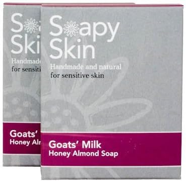 2 Pack - Goats Milk Almond soap - Acne & Itchy Skin
