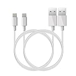 iPhone Charger Cable- Lightning Cable for iPhone iPad iPod-White 2 Pack 3ft