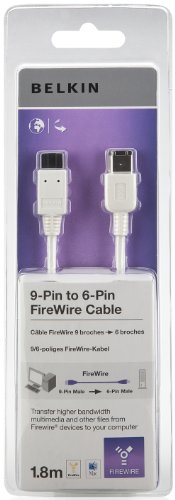 Belkin Firewire Kabel (9/6-polig, 800/400) 1,8 m