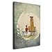 Produktbild Paint C Calvin and Hobbes Wanddekoration, Poster, Kunstdruck, Landschaft, ohne Rahmen, aufhängfertig, für Wohnzimmer, Schlafzimmer, Badezimmer, 30,5 x 40,6 cm