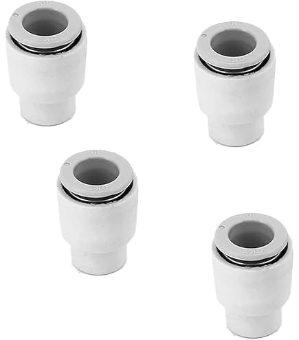 Hromee Air Line Tubing Kit, 5/32 Inch OD X 32.8 Ft Polyurethane PU Tube With Push To Connect Fittings, 14 Piece Compressed Air Accessory Set