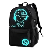 ☀Mochila escolares con espacio para portátiles de hasta