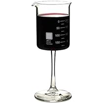 Set 4 Bicchierini Da Shot Stile Chimica - Mini Becher Da 50 Ml, Idee Regalo Originali