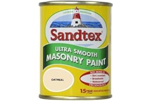 Sandtex 150ml Tester Pot Oatmeal Ultra Smooth Masonry Paint