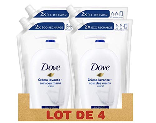 Dove Ricarica Originale Sapone Liquido, 500ml, Pacco da 4 pezzi