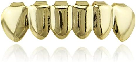 DUUMY Gold Plated Gold Gold Flat Teeth Under The Teeth Teeth Hip Hop Braces , 1