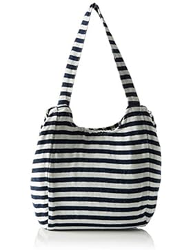 s.Oliver (Bags) Damen Shopper Schultertaschen, Blau (Blau), 14x27x47 cm