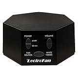 LectroFan White & Pink Noise Machine, Best Travel Size Sound Masking / Cancelling Generator