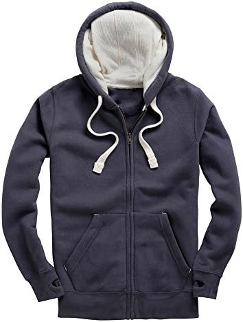 Supersoft Men's Full Zip Cotton Hoodie - 16 Colours - Free Personalisation (add Any Text Front & Back) - Men's Hoody Top