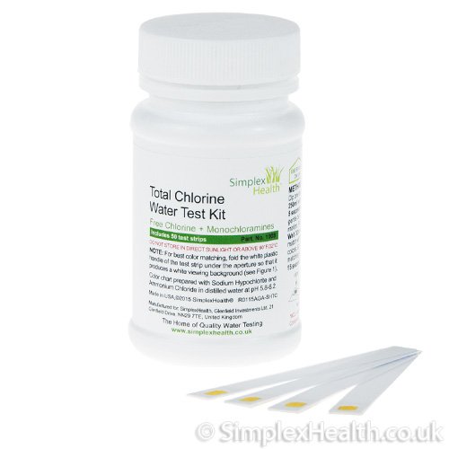 Total Chlorine Check - Water Testing Strips (50 Strips)