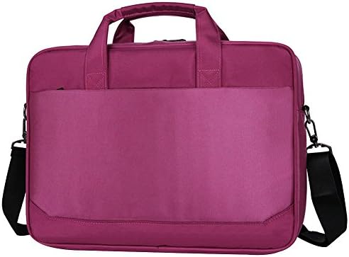 ANUFER 14-15.6 Inch Portable Waterproof Nylon Laptop Bags Briefcases Purple SN51801 14 inch