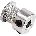 TESSERACT GT2 16 Teeth Pulley/Timing Pulley with Bore 5mm I Timing Aluminum Drive Pulley for GT2 10mm Open Timing Belt I 16T W10 B5 GT2 Pulley I For 3D Printers/Laser Machines/CNC Machines (Qty: 2)
