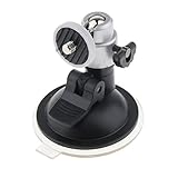 Maximale Belastung: 300g perfk Saugnapf Halterung Auto Kamera Saugnapfhalterung Scheibenhalterung für GoPro Kameras