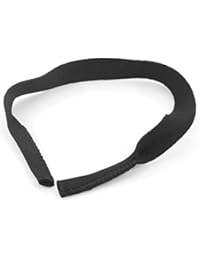 ? Gafas de sol gafas banda correa cable cadena, negro, 1 pieza