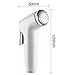 KES Toilet Hand Held Bidet Shattaf Cloth Diaper Sprayer, White Color, P915-10