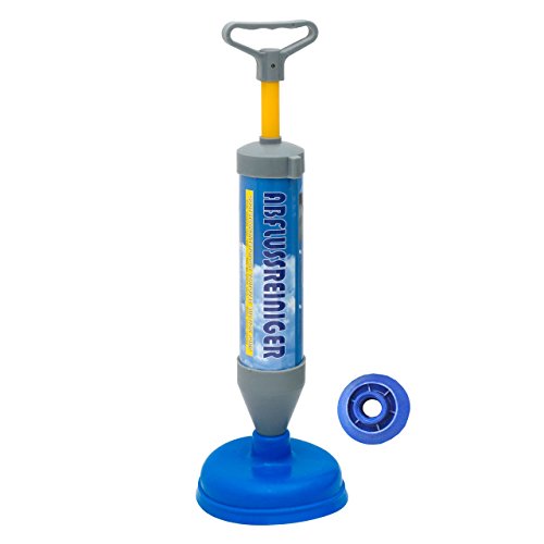Set Reinigungspumpe und Saugglocke für Bad , Küche und WC . Pömpel , Pümpel Gummistampfer . Multifunktionale Pumpe und Gummi Stampfer für Haushalt - 4
