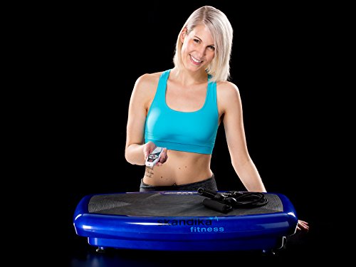 skandika Vibration Plate Home 600, 1091, Profi Vibrationsplatte, inklusive infrarot Fernbedienung, flüsterleiser Motor mit 20 Geschwindigkeitslevel große Trainingsfläche mit Anti-Rutschbeschichtung - 9