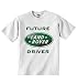 Future Land Rover Driver - Boys Girls T-shirt Personalized Tees Unisex Boys Girls Tshirt Clothing with Printed Funny Quotes - White - 5 - 6 Years