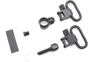 TRIROCK 1.0'' Full Band Sling Swivels Mounts on Most .22 Tube diameters of .430"-.445" Rifle Except Winchester 94/22M US S-3412