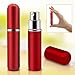 SODIAL(TM) 5ml Red Travel Perfume Aftershave Atomizer Atomiser Spray Bottle