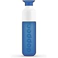 Dopper Original drinking bottle Pacific Blue 450ml - BPA-free bottle, leak-proof, reusable, slim, lightweight - water bottle for sports, fitness, school, outdoor & office