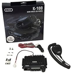 K-PO K-100V2 MIni - Emisora movil CB 27 mHz AM/ FM + conector de mechero 12 voltios
