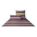 Produktbild Joop! Bettwäsche Limited Cross Stripes 4049 Fb. 1 - Fuchsia Größe: 155 x 220 cm