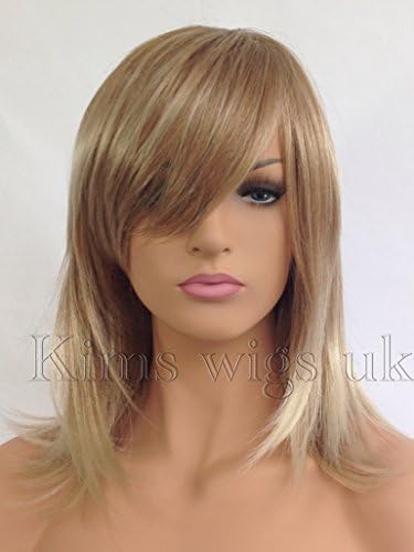 Kims Wigs Ladies Womens Two tone Blonde Shoulder Length Face Frame Wig #27T613