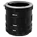 Produktbild Fotodiox Macro Extension Tube Set for Sony Alpha A-Mount DSLRs, for A350, A300, A200, A700, A900, A100, A380, A500, A550, A850, A450, A290, A390, A580, SLT-A33, A55, Minolta Maxxuum 5D, 7D, 7, 9xi, 7xi, 5xi