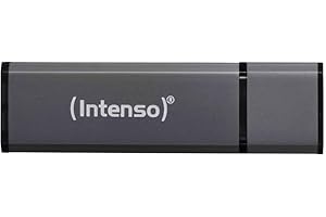 Intenso Intenso Alu Line 3521461 Pamięć Usb, Antracytowy, 8 GB